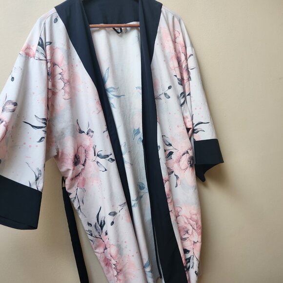 La Vie en Rose floral robe / s/m - Picture 3 of 5